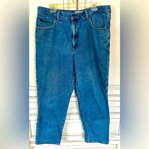 Men’s L.L. Bean flannel lined jeans classic fit size 38x30